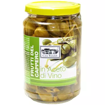 Каперсы Casa rinaldi на веточке плоды 370 г