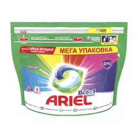 Капсулы для стирки Ariel Pods Все-в-1 Color 60 шт