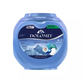 Капсулы для стирки Marabu Марабу Dolomit Горная свежесть 50 шт