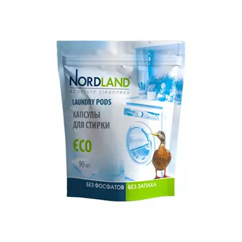 Капсулы для стирки Nordland 90 шт