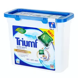 Капсулы для стирки Triumf ultra white 30 шт.