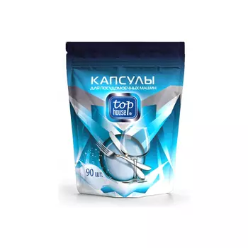 Капсулы Top house для посудомоечных машин 90 шт