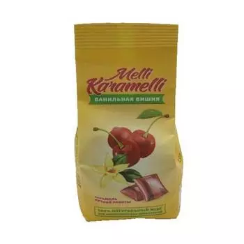 Карамель Далматово ванильная вишня, 160 г