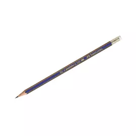 Карандаш чернографитный Faber-Castell Goldfaber HB с ластиком