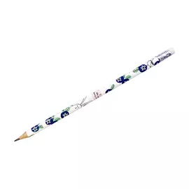 Карандаш черногрифельный Be Smart Bunny HB BSW001-03-CASE