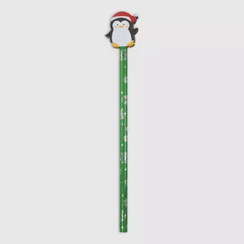 Карандаш Mercury NY Christmas зеленый 3х20 см