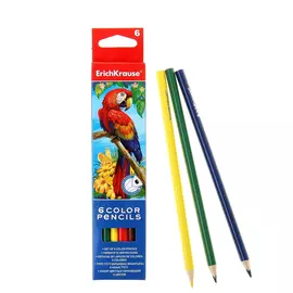 Карандаши 6цв/треуг. (32478)