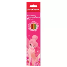 Карандаши Disney-Пром Tink Pink 6 цветов