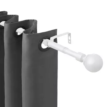 Карниз Arttex однорядный 16/19 Телескоп 15 белый 160-300 см