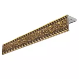 Карниз Уют античное золото стандартный 200см