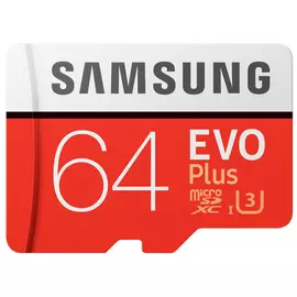 Карта памяти Samsung EVO Plus MicroSDXC MB-MC64G