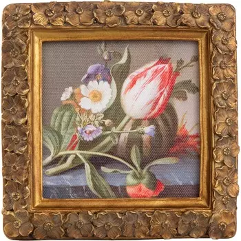 Картина Glasar масло 14х2х14 см