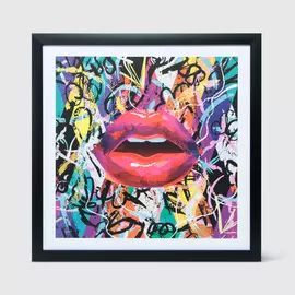 Картина Kersten graffiti kiss 50x2x50 см