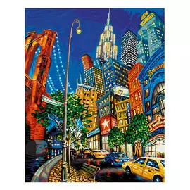 Картина по номерам Schipper Нью Йорк. Большое Яблоко 40x50 см