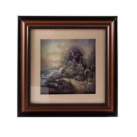 Картина Русские подарки 3D Домик у моря 35x35 см