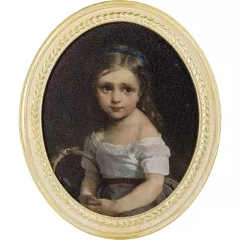 Картина в раме Glasar девочка 26х2х31 см