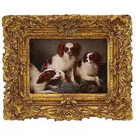 Картина в раме Glasar, масло 10x2x13см