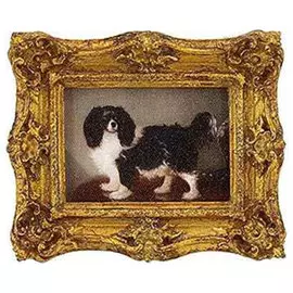 Картина в раме Glasar, масло 11x2x13см