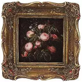 Картина в раме Glasar, масло 12x2x12см