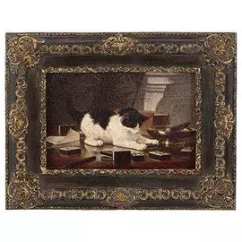 Картина в раме Glasar, масло 15x2x20см