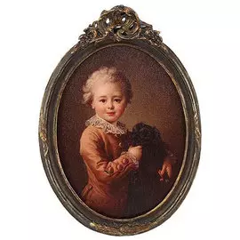 Картина в раме Glasar, масло 18x3x26см