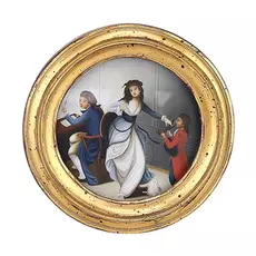 Картина в раме Glasar, масло 20x2x20 см