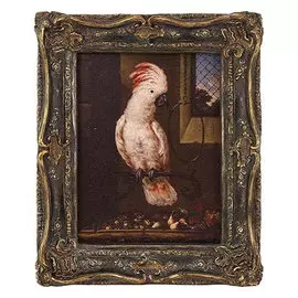 Картина в раме Glasar, масло 22x4x27см