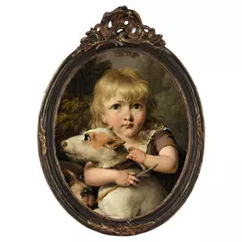 Картина в раме Glasar, масло 24x4x33см