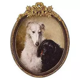 Картина в раме Glasar, масло 25x2x30см