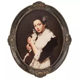 Картина в раме Glasar, масло 26x2x31см