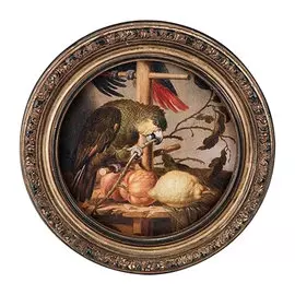 Картина в раме Glasar, масло 27x3x27см