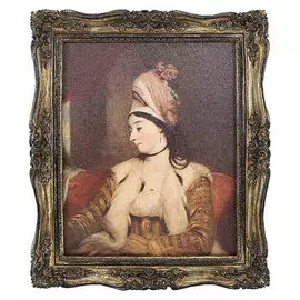 Картина в раме Glasar, масло 27x3x32см