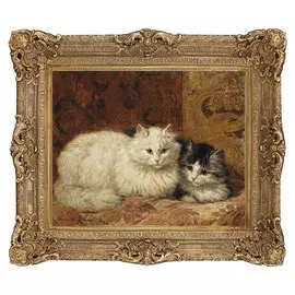 Картина в раме Glasar, масло 29x4x34см