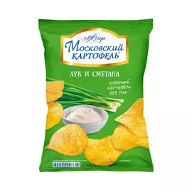 Картофель Московский со сметаной и луком 70 г