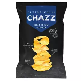 Картофельные чипсы CHAZZ со вкусом сметаны и лука, 90 г
