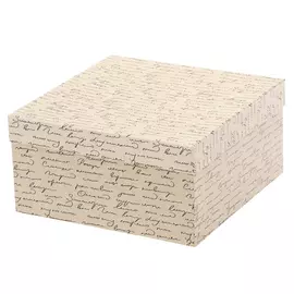 Картонная коробка Grand Gift 18х18х9 см