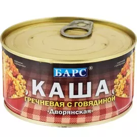 Каша гречневая Барс С говядиной 325 г