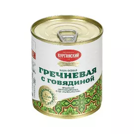 Каша гречневая Курганский МК Халяль с говядиной 290 г