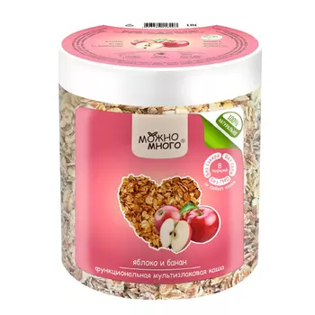 Каша мультизлаковая Можно много яблоко-банан 210 г