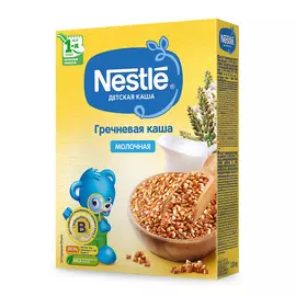 Каша Nestle молочная гречневая c бифидобактериями с 4-ех месяцев 220 г