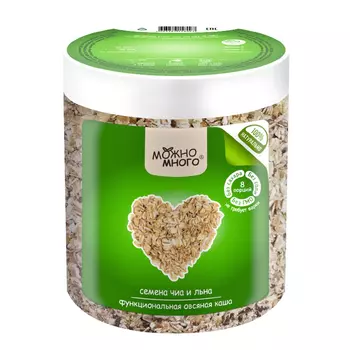 Каша овсяная Можно много чиа-лен 210 г