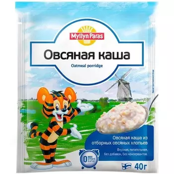 Каша овсяная Myllyn Paras тигренок 40 г