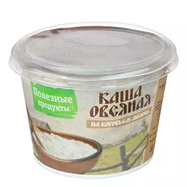 Каша Полезные продукты овсяная на коровьем молоке 6% 230 г