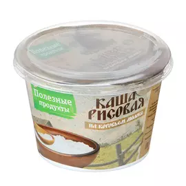 Каша Полезные продукты рисовая на коровьем молоке 6% 230 г