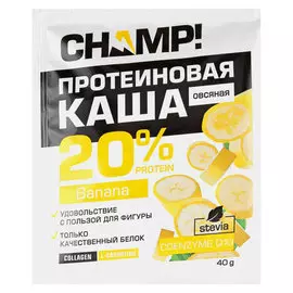 Каша протеиновая овсяная Champ Банановая 40 г
