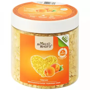 Каша пшенная Можно много персик 210 г