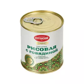 Каша рисовая Курганский МК Халяль с говядиной 290 г