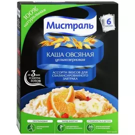 Каши Мистраль ассорти 6х40 г