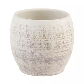 Кашпо alberta fashion d12 wood кремовое Soendgen