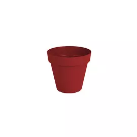 Кашпо Artevasi capri 14см темно-красное